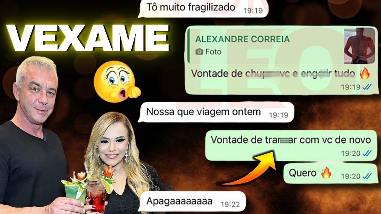 Vazaram os Prints COMPROMETEDORES de Alexandre Correa - [ N&Atilde;O DA MAIS PRA DEFENDER ]