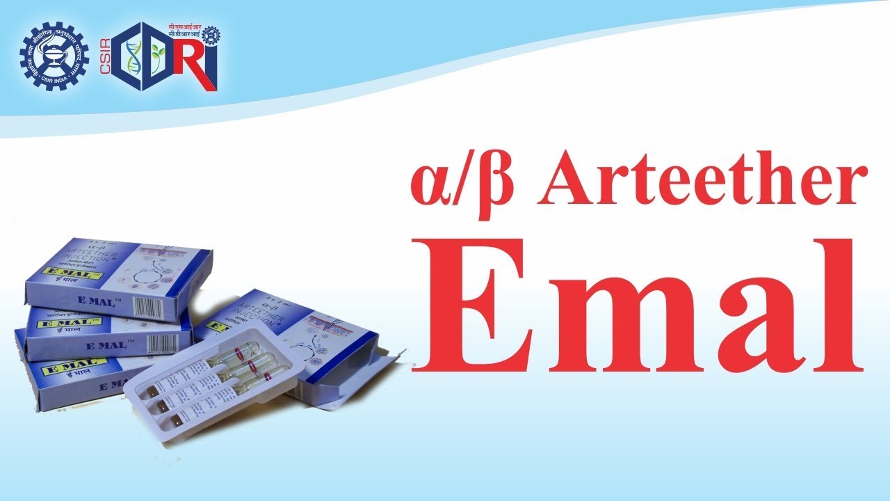 α/β Arteether-E-mal  an effective antimalarial from CSIR-CDRI, Lucknow