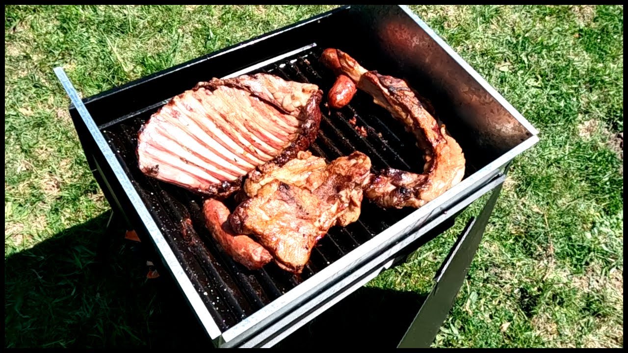 PESCA Y COCINA ASADO EPICO EN EL CANAL y SERA UNA TARARIRA?