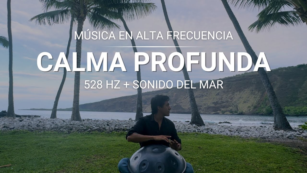 Calma Profunda  | 1 hora de música de Handpan  | 528 Hz + sonido del mar  | Anton Aliwen