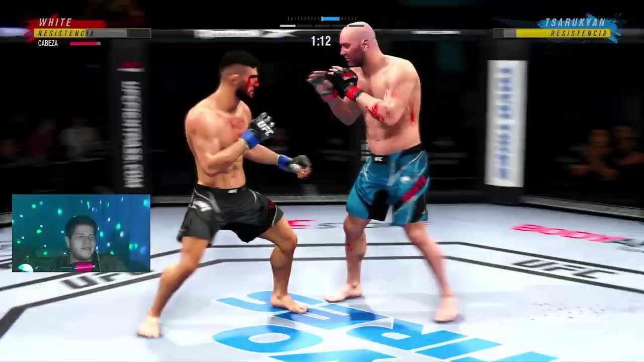 JUGANDO A LAS PELEAS DEL UFC CASA BLANCA #UFCWhiteHouse