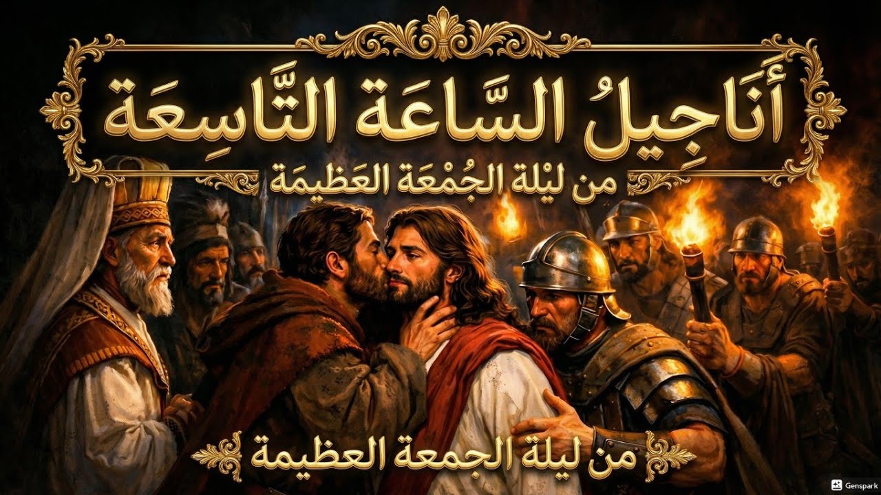 اناجيل الساعه التاسعه من ليلة الجمعه العظيمه ـ من البصخه المقدسه 