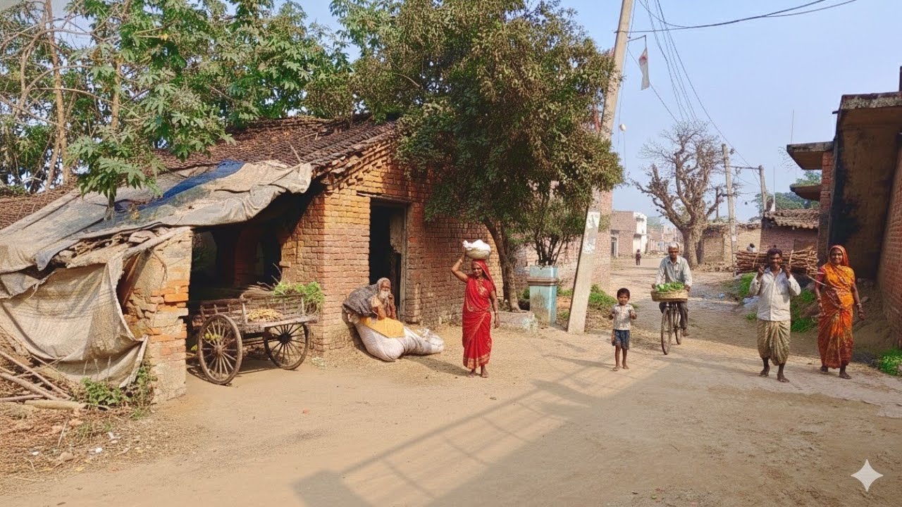 Lost in Time: A Day in the Quietest Village of Rural India | The 