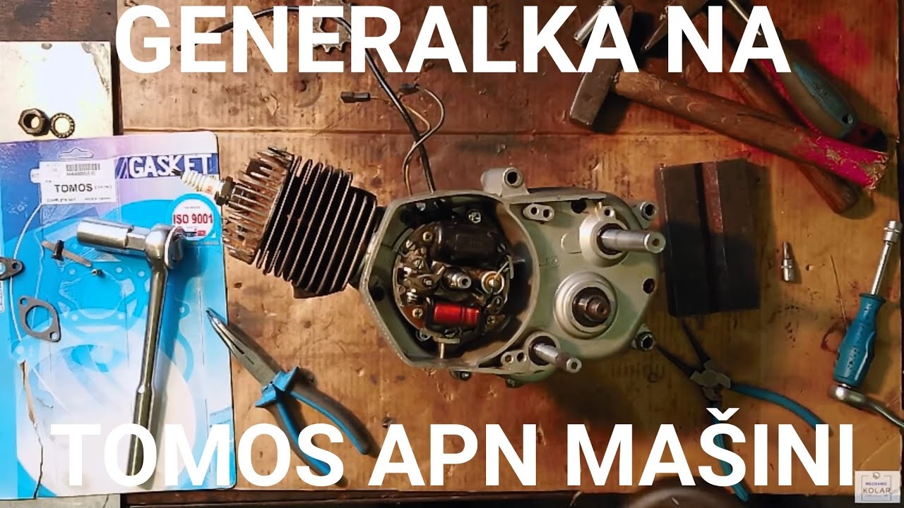 GENERALKA NA TOMOS APN MAŠINI