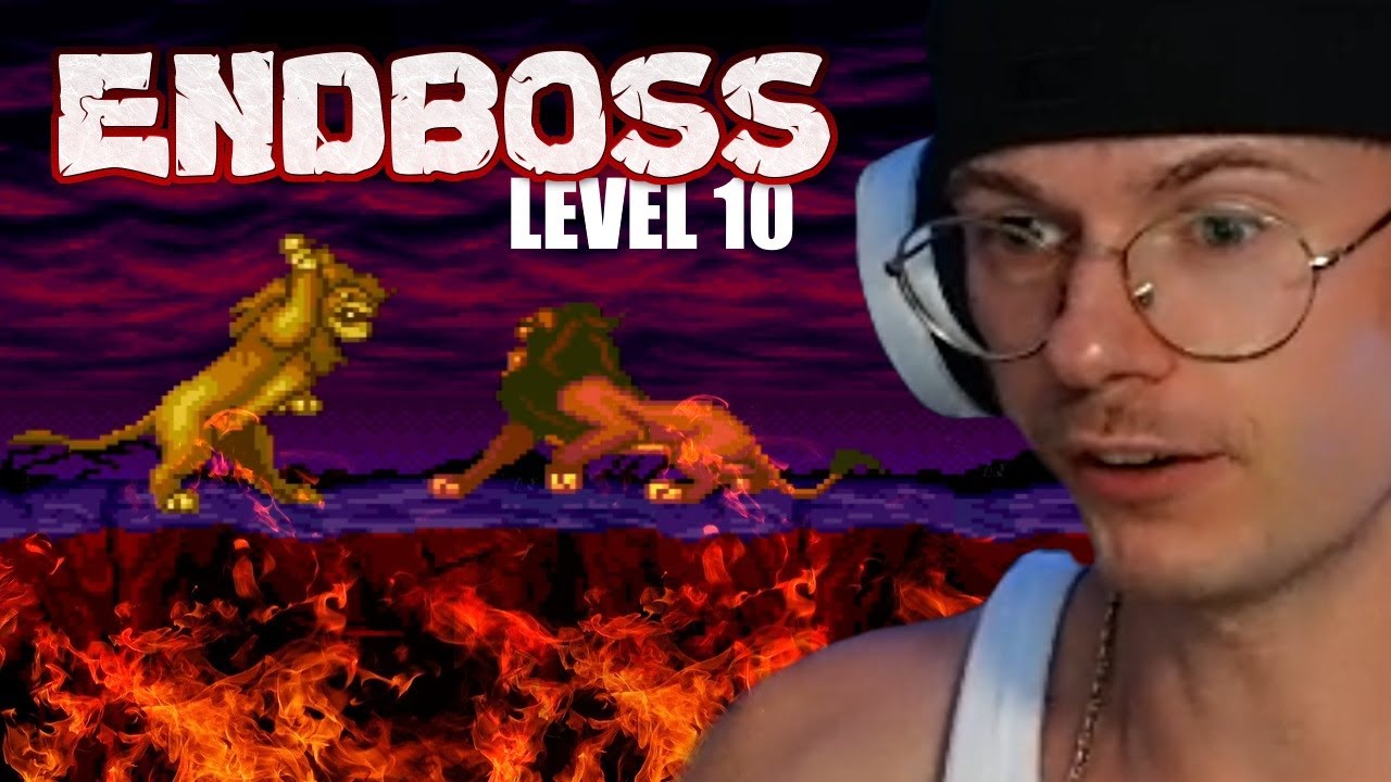 DER ENDBOSS! SCAR! bestes Level 🔥 König der Löwen Retro Lets Play (Level 10)