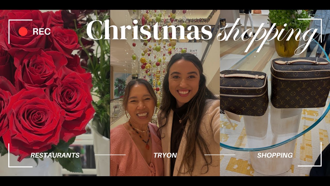 CHRISTMAS LUXURY SHOPPING VLOG