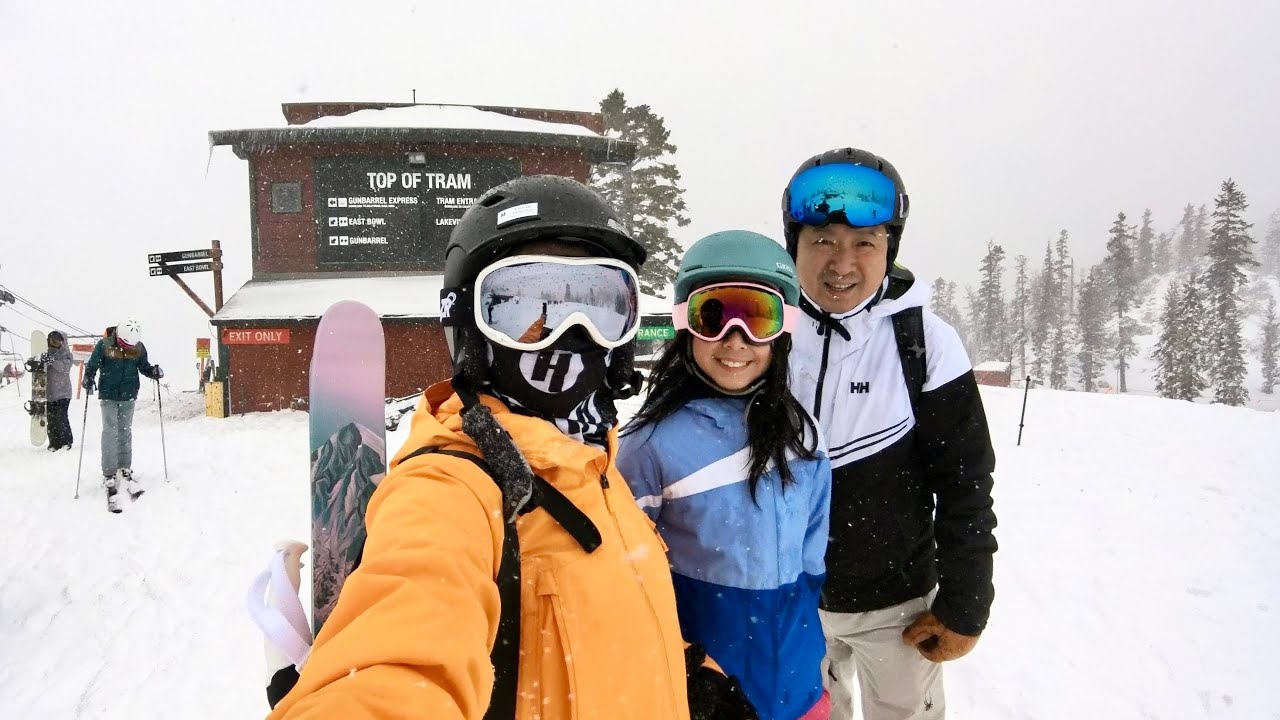 終於下雪了！南太浩湖Heavenly滑雪行｜Ski adventure at Heavenly | Hilton Vacation Club Tahoe Seasons Lake Tahoe | 4K