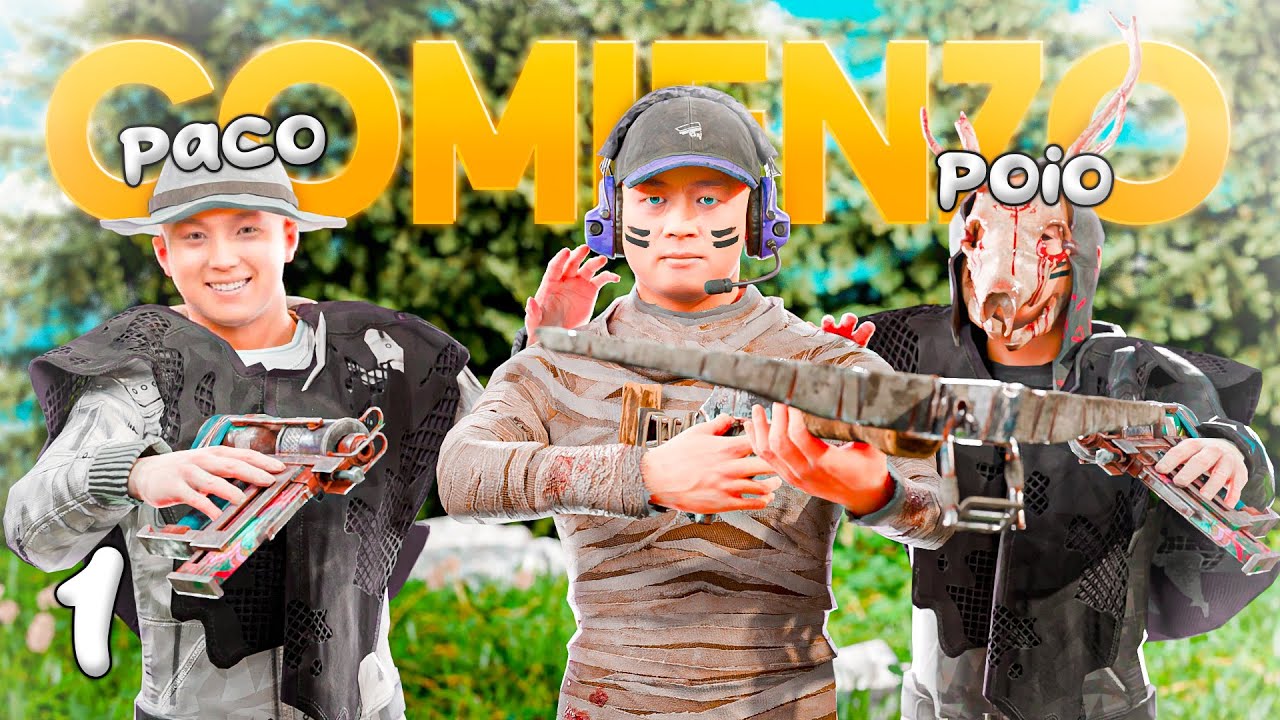 Comenzamos un NUEVO WIPE con el TRIO INOPERANTE - Rust