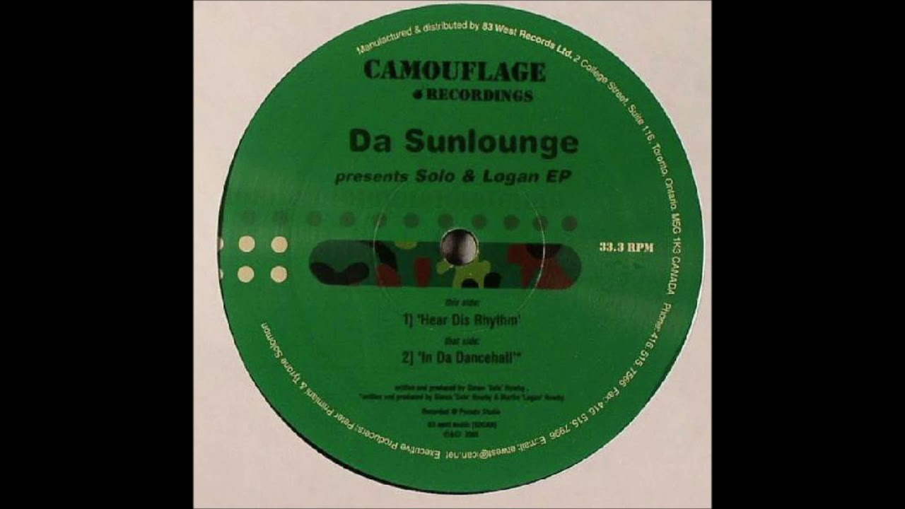 Da Sunlounge - Hear Dis Rhythm