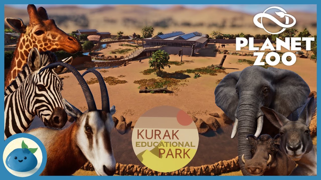 Largest Build Yet || Kurak Educational Park || Planet Zoo: Speed Build