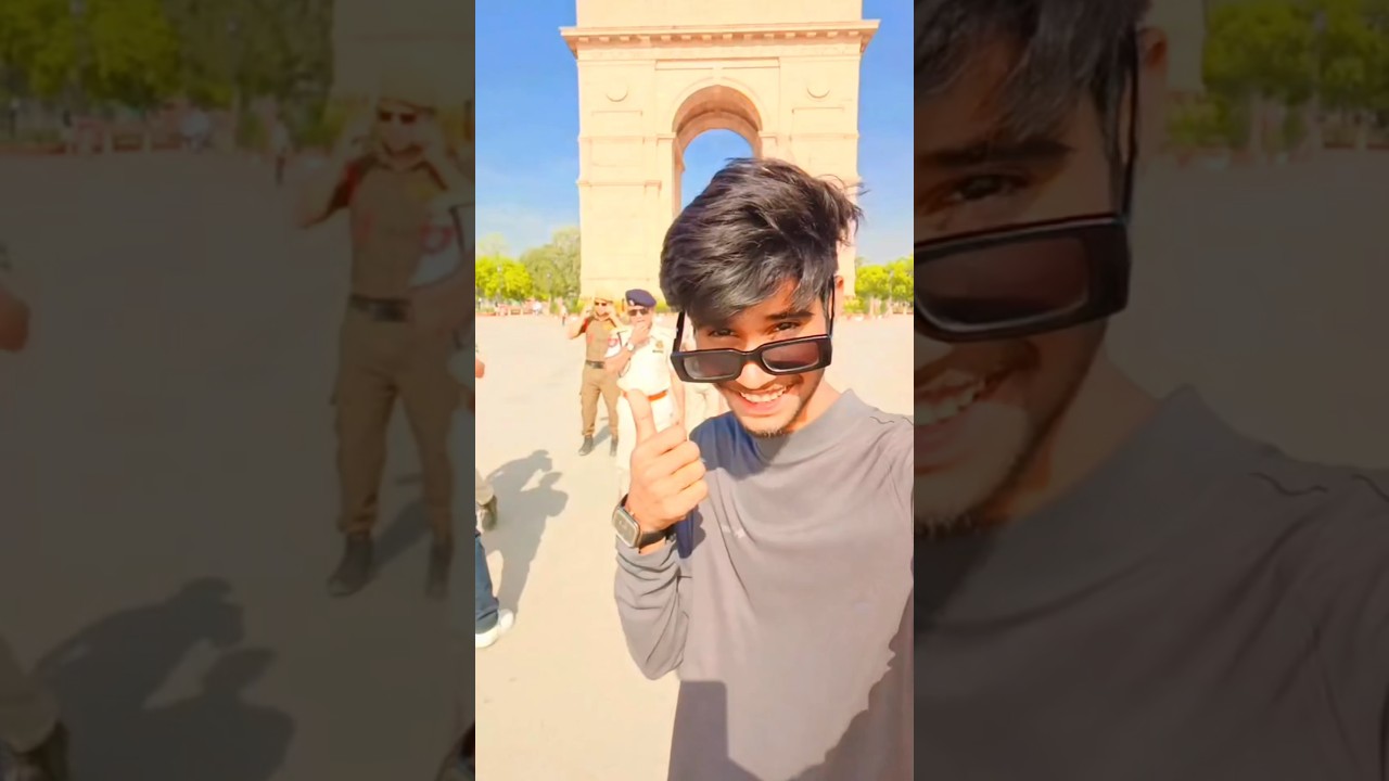 India Gate meet with police 🙂