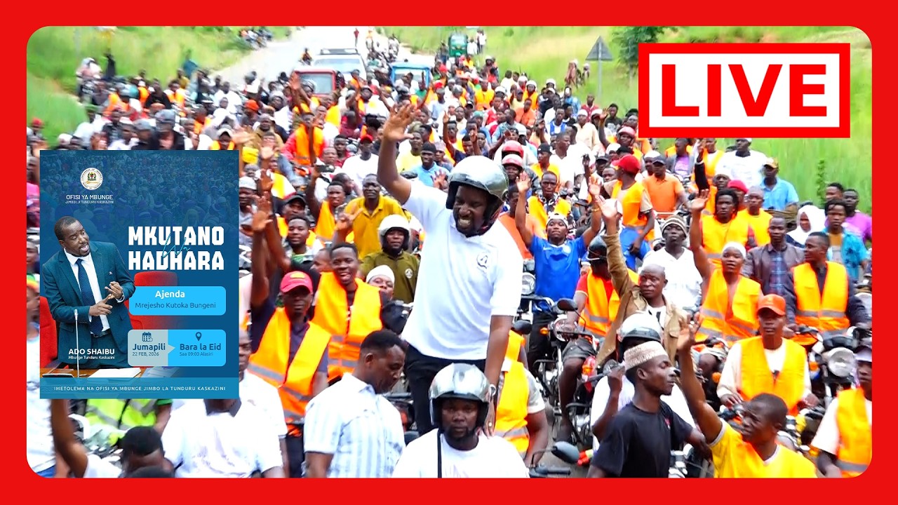 🔴#LIVE: KATIBU MKUU WA ACT WAZALENDO NA MBUNGE WA TUNDURU KAS ADO SHAIBU ANAFUNGUKA MUDA HUU JIMBONI