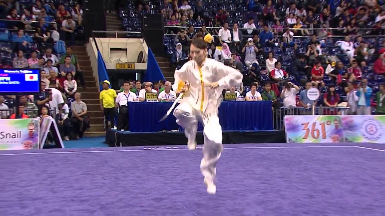 【武術演武】＜女子太極剣＞齋藤志保選手　第13回世界武術選手権大会