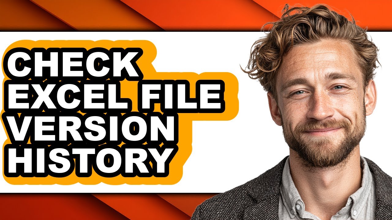 How to Check Excel File Version History (only Way)