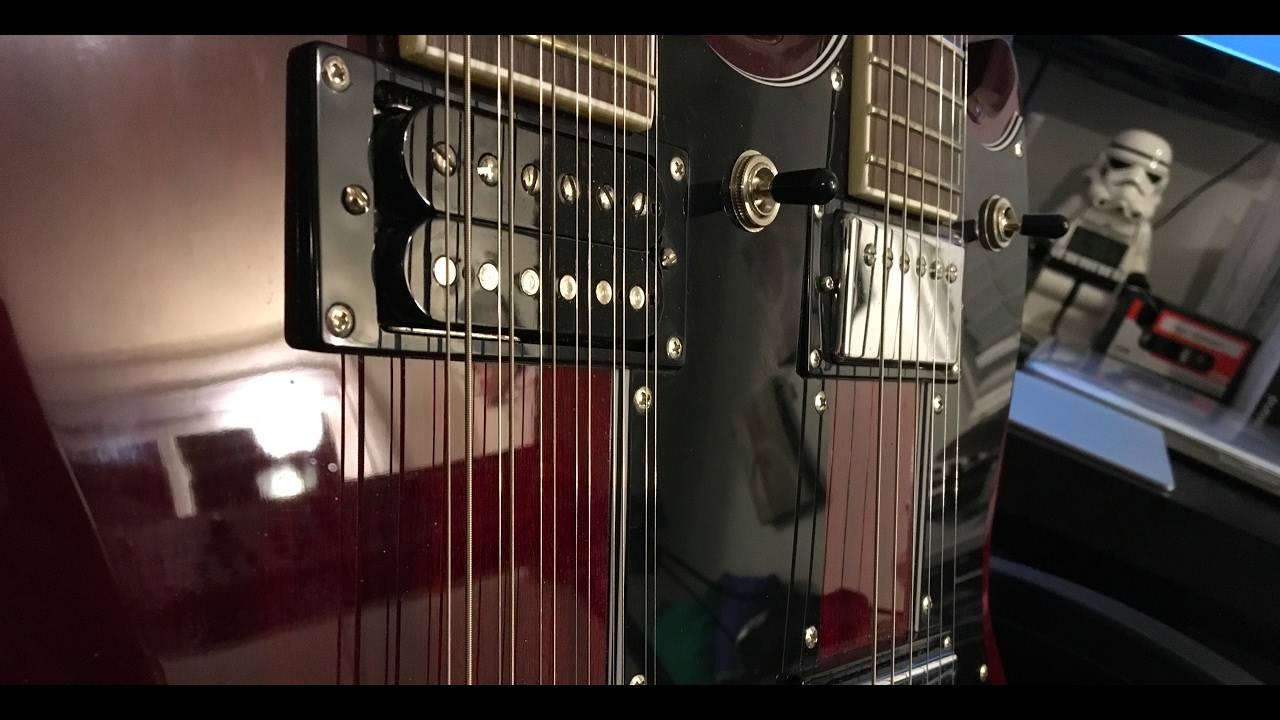 Upgrading an Epiphone G-1275 Doubleneck