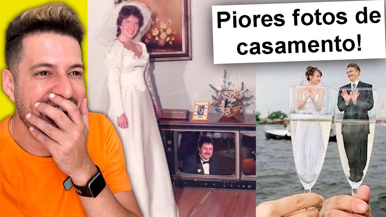 As piores fotos de casamentos