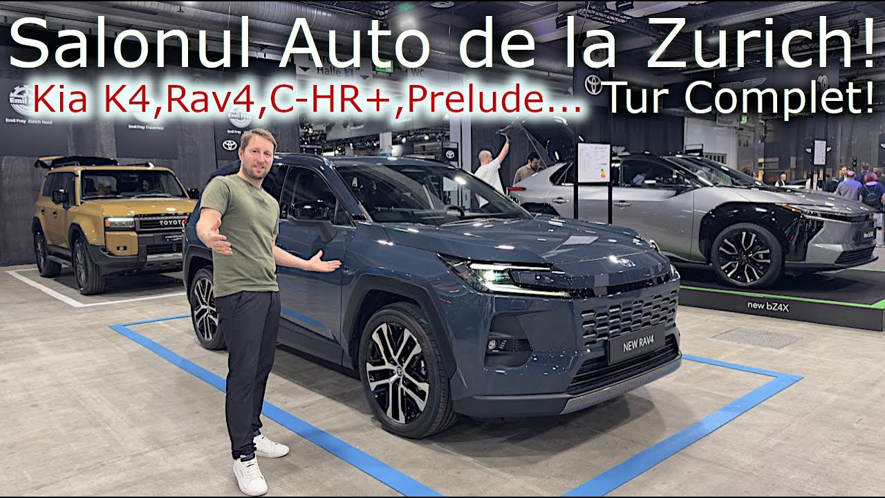 Toate noutățile de la Salonul Auto Zurich 2025 – Tur complet!