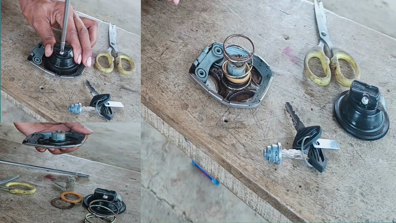 Discover lock kit change   discover 100 tank lock change @Suparhemanta