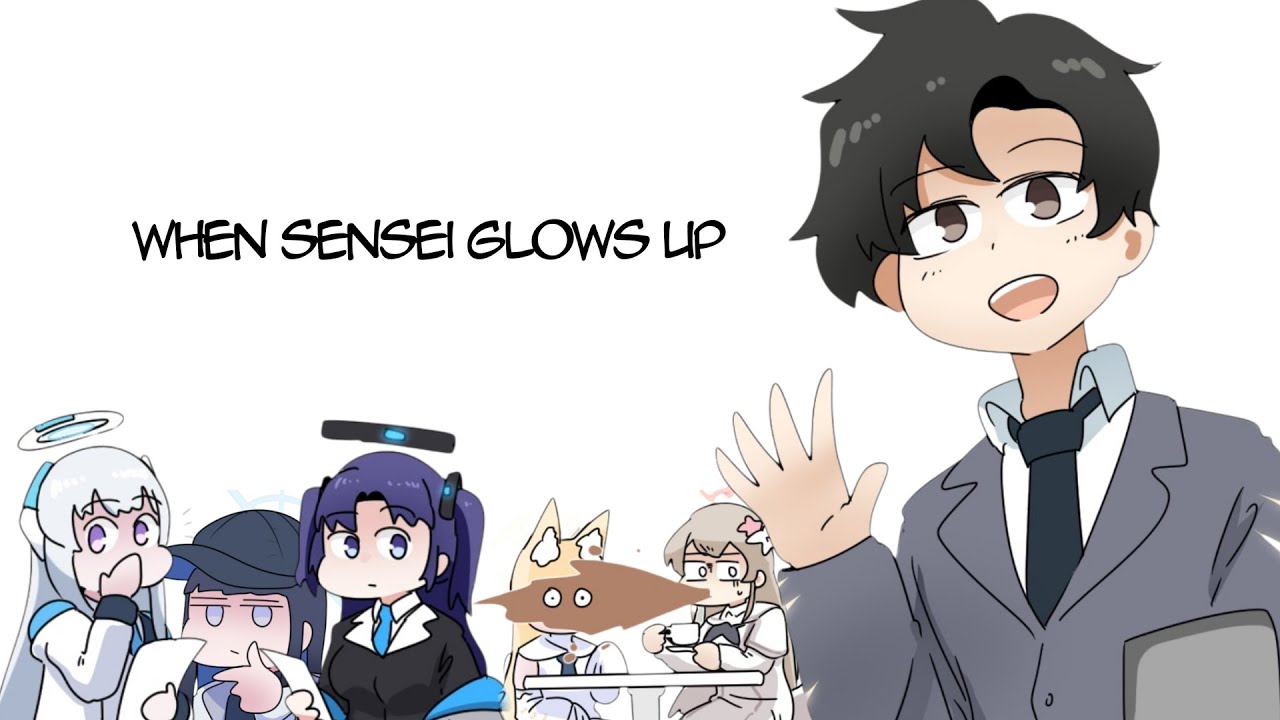 When Sensei glows up - Blue Archive