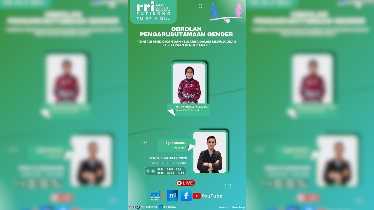 SINERGI PENDIDIKAN DAN KELUARGA DALAM MEWUJUDKAN KESETARAAN GENDER ANAK