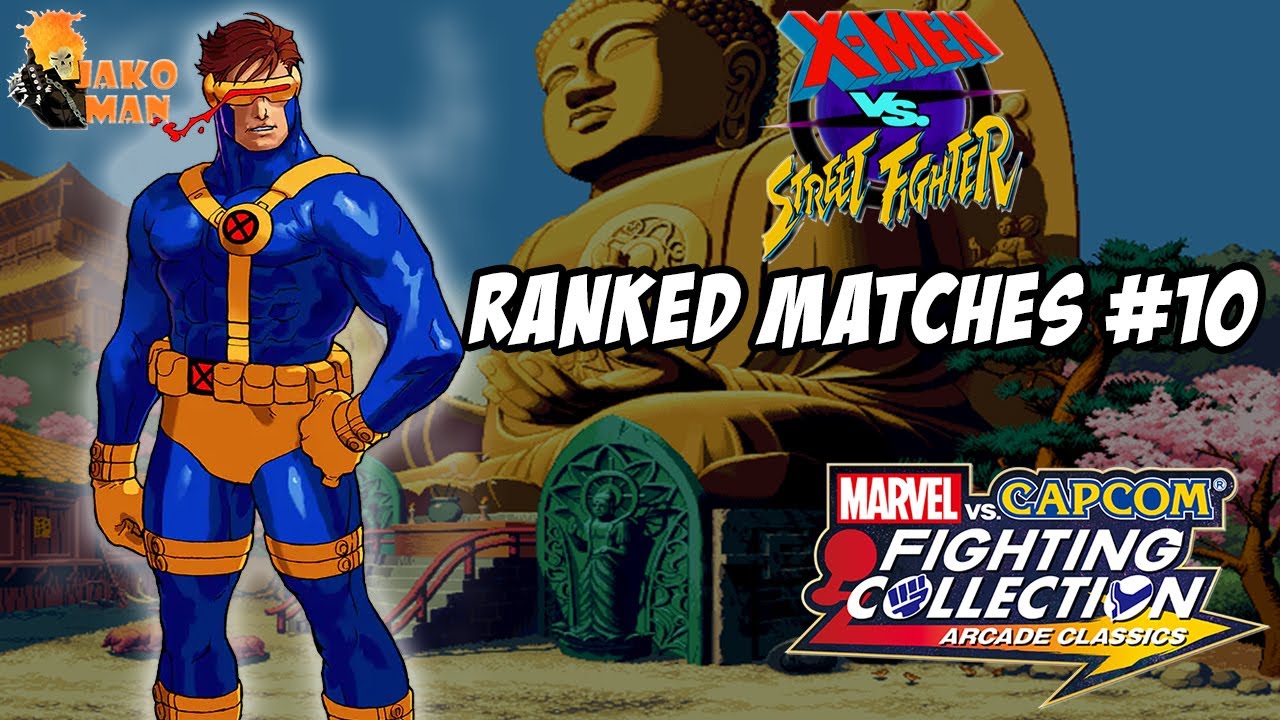 MVC Fighting Collection: X-Men VS Street Fighter Ranked Matches #10