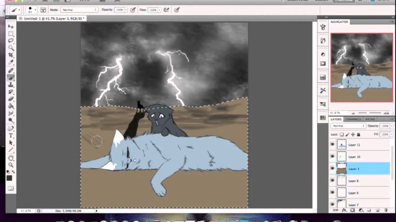 Moonflower's Death - Speedpaint *OLD*