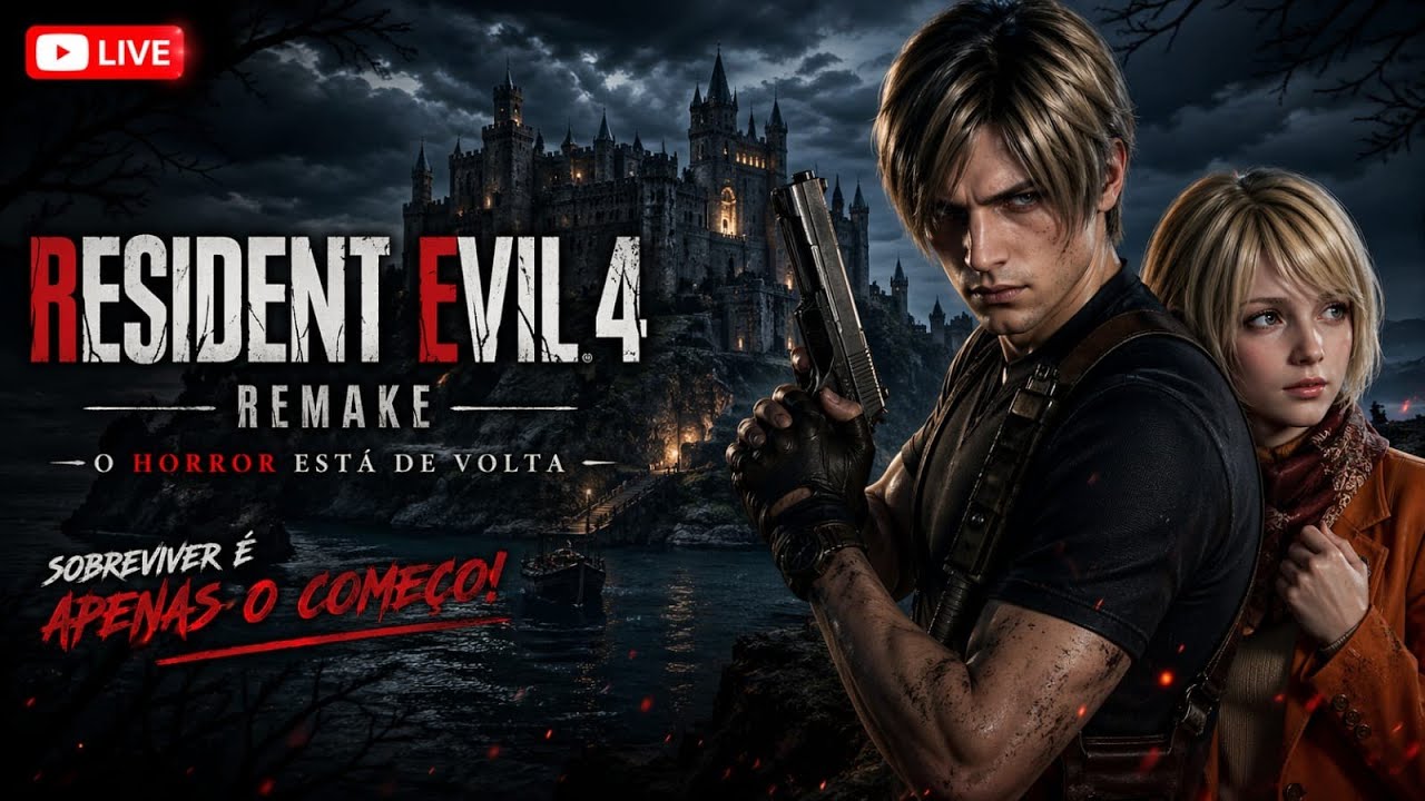 RESIDENT EVIL 4 Remeke #6 Fim para Krauser e Saddler Fim 🎮🫡😎