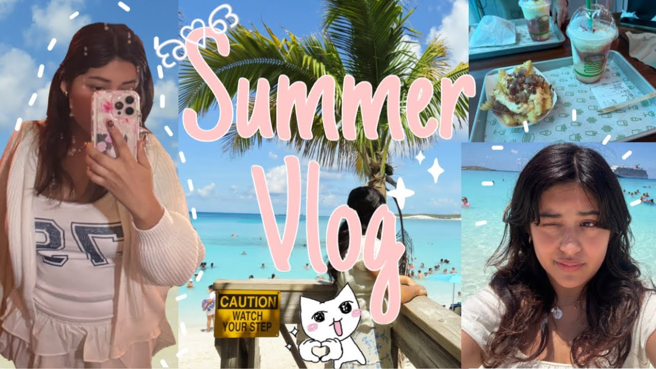 Come take a Vacation with Me! ⋆𐙚₊˚⊹♡ - Beach + Bahamas + Cruise 