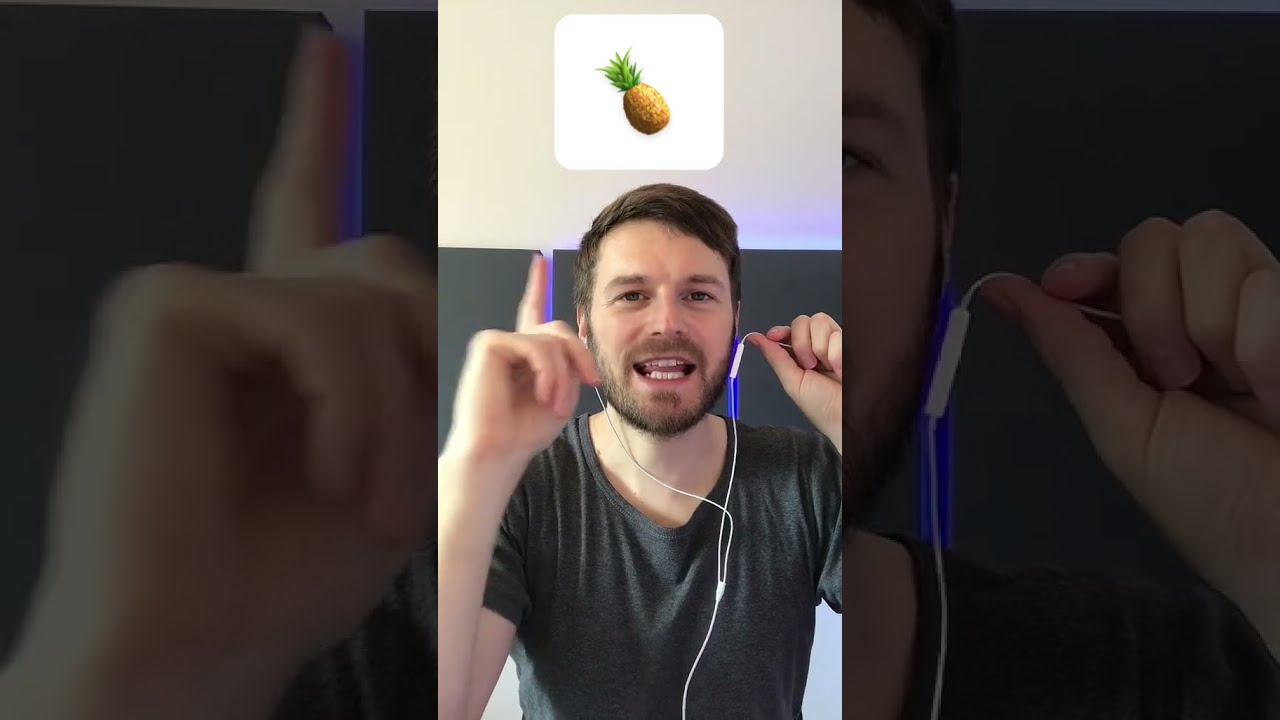 Pineapple in different languages 🍍🗣🤔 #shorts