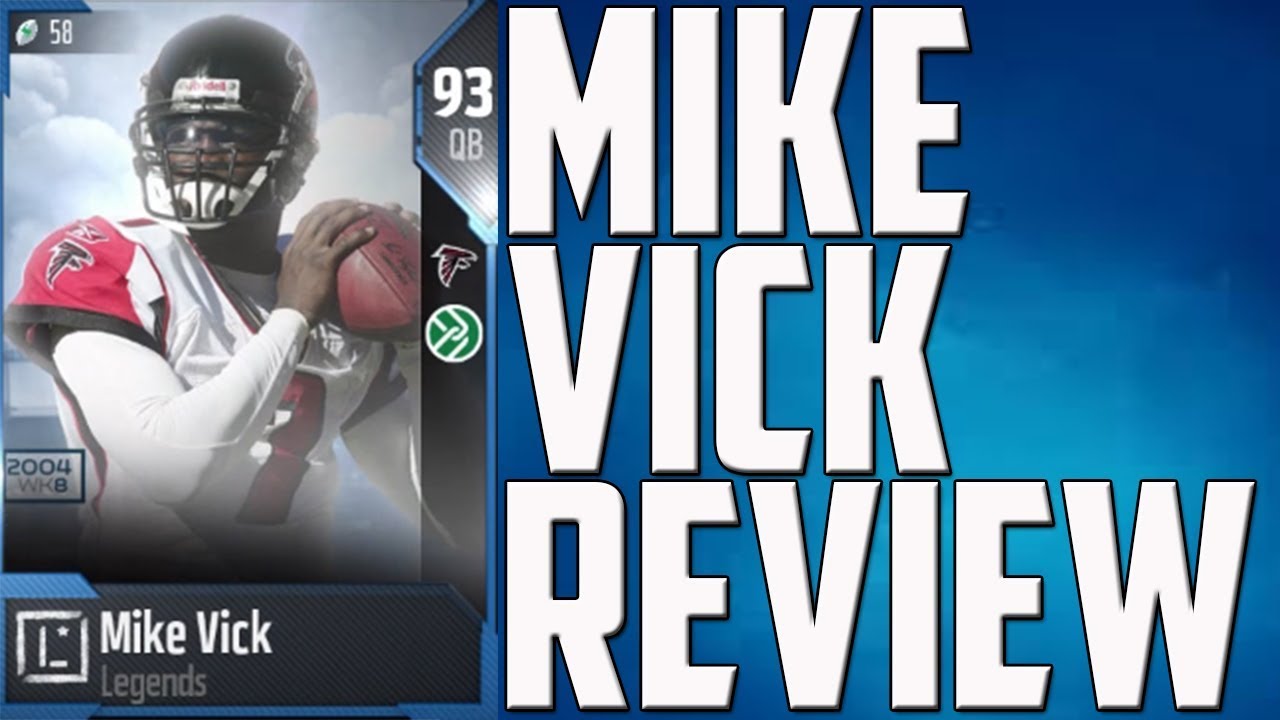 HOW GOOD IS 93 OVERALL MIKE VICK - MUT 18 CARD REVIEW