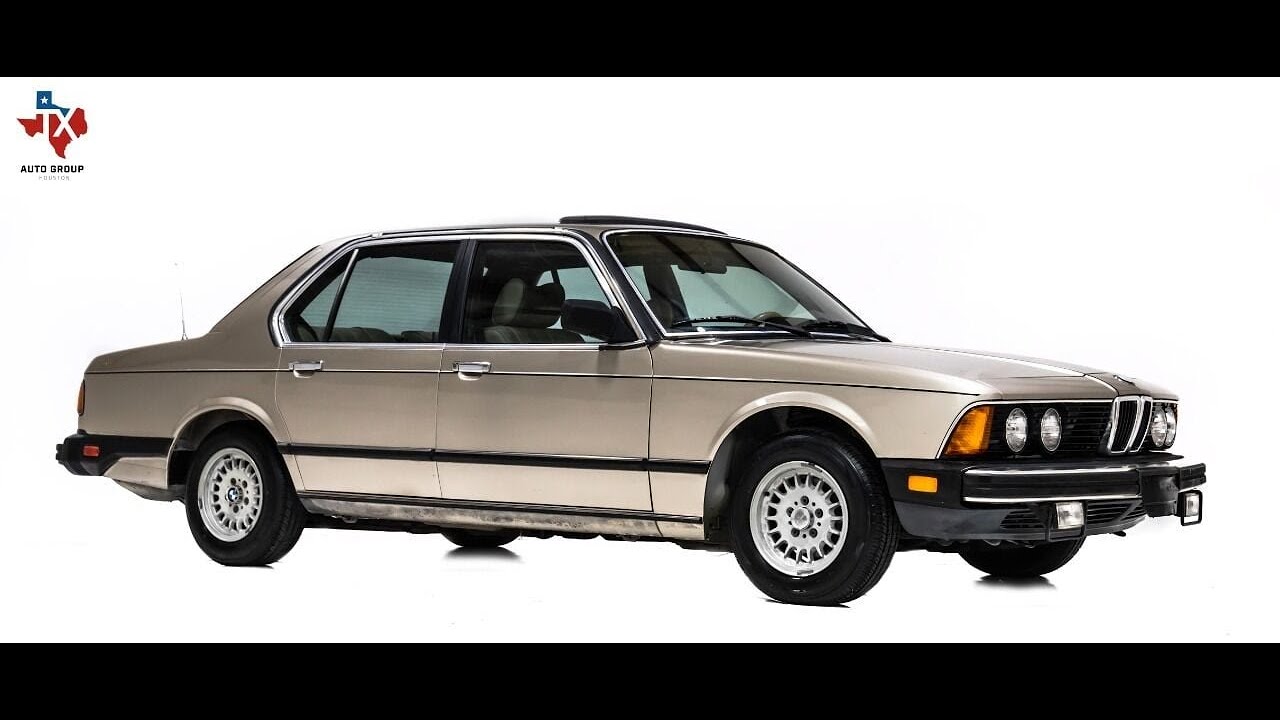 1983 BMW E23 7-Series 733i Luxury Sedan - 194 Horsepower 3.2L I6 Engine Automatic - For Sale