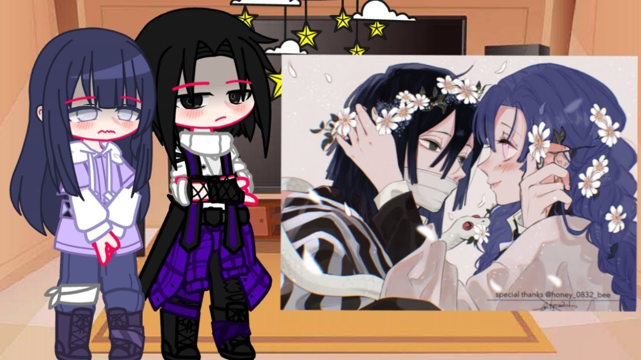 Реакция Наруто на прошлую жизнь Хинаты и Саске (Хината-Мицури/ Саске-Обанай)(СасуХина/SasuHina)