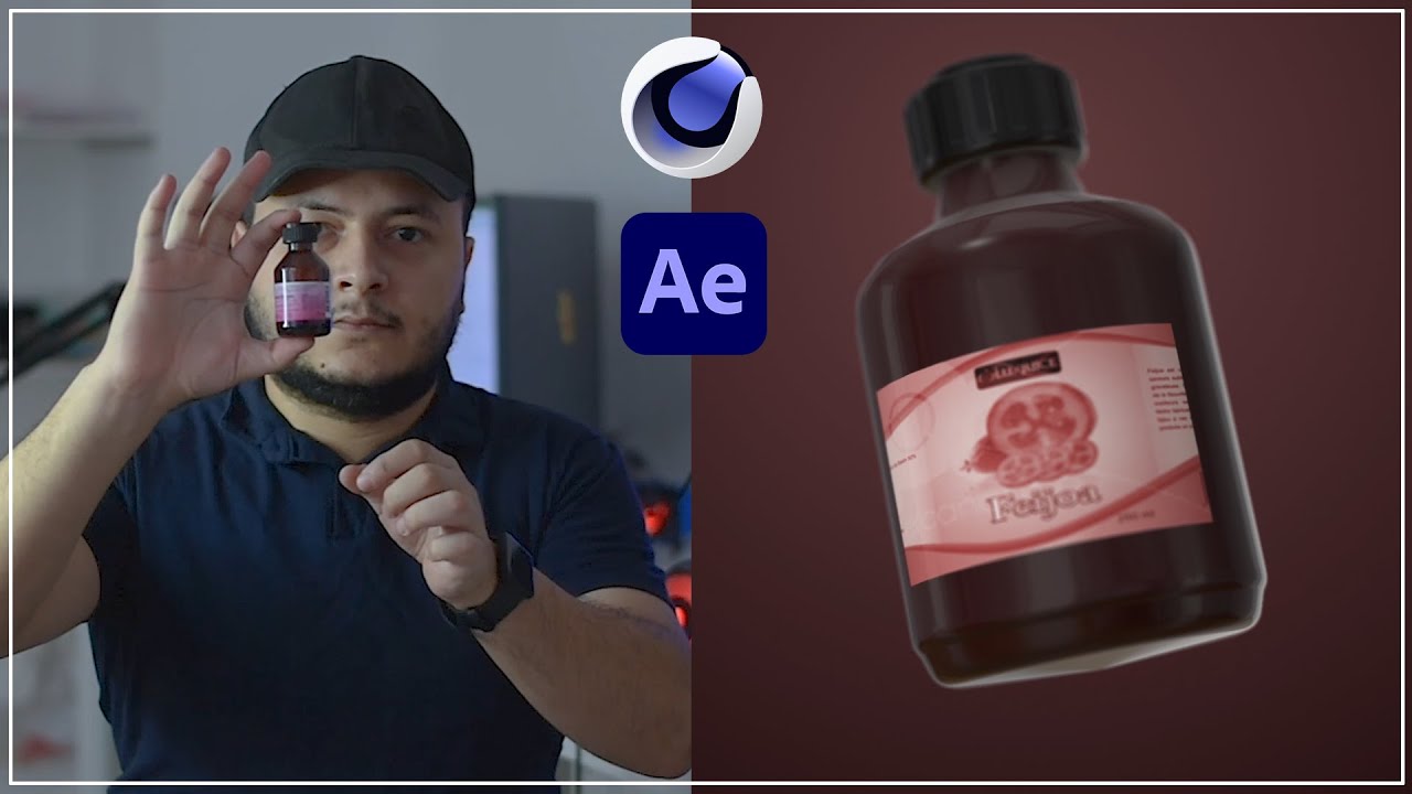 Real Product VS 3D | Cinema 4D / After Effects / Element 3D | EPISODE: 03 #motiongraphics