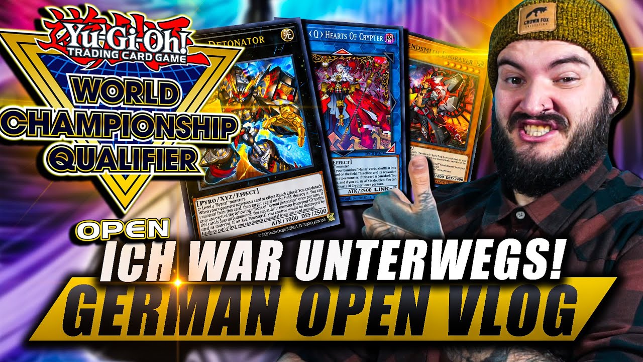 Der XXL Yu-Gi-Oh! VLOG! WCQ German Open Frankfurt 2024