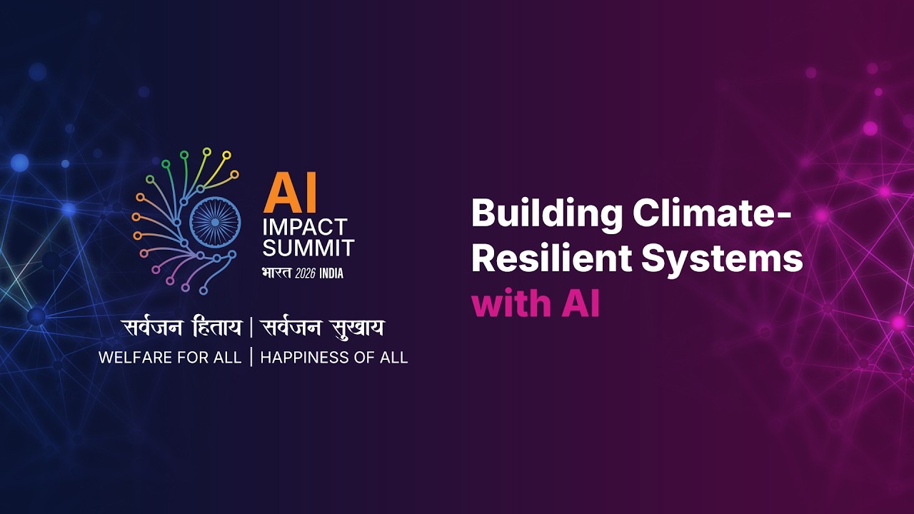 Building Climate-Resilient Systems with AI