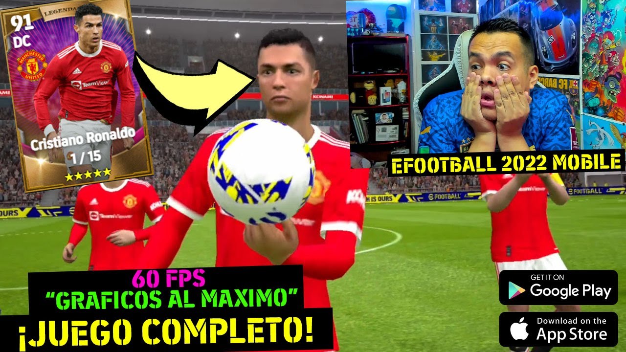 ASÍ ES EL NUEVO EFOOTBALL 2022 Mobile VERSIÓN FINAL!!! (El Juego de Futbol con Gráficos de Consolas)