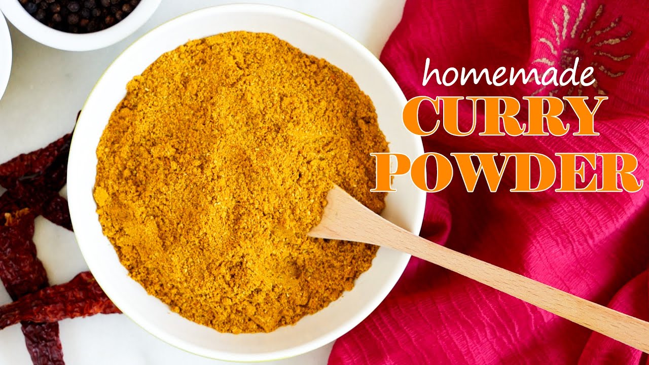 Homemade Curry Powder / How To Make Curry Powder / Curry Powder Recipe
