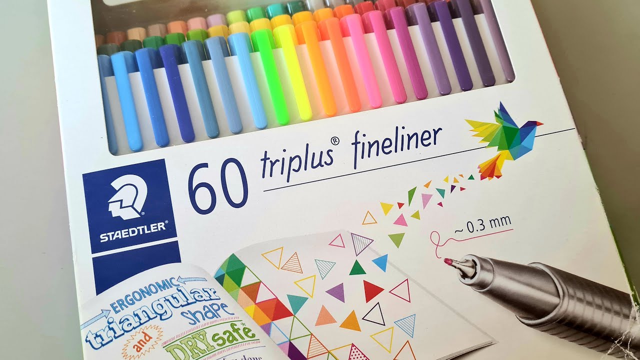 Fineliner STAEDTLER 60 cores