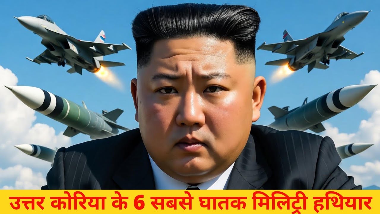 उत्तर कोरिया के 6 सबसे घातक मिलिट्री हथियार | Top 6 North Korea most Deadliest Weapons 