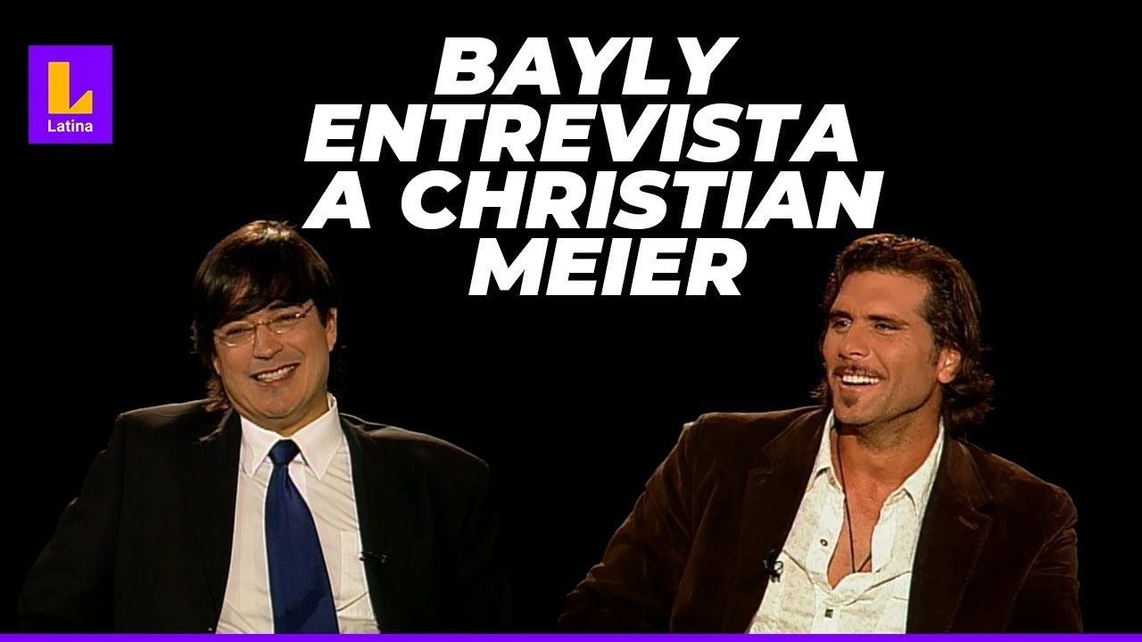 JAIME BAYLY CON CHRISTIAN MEIER - ENTREVISTA COMPLETA