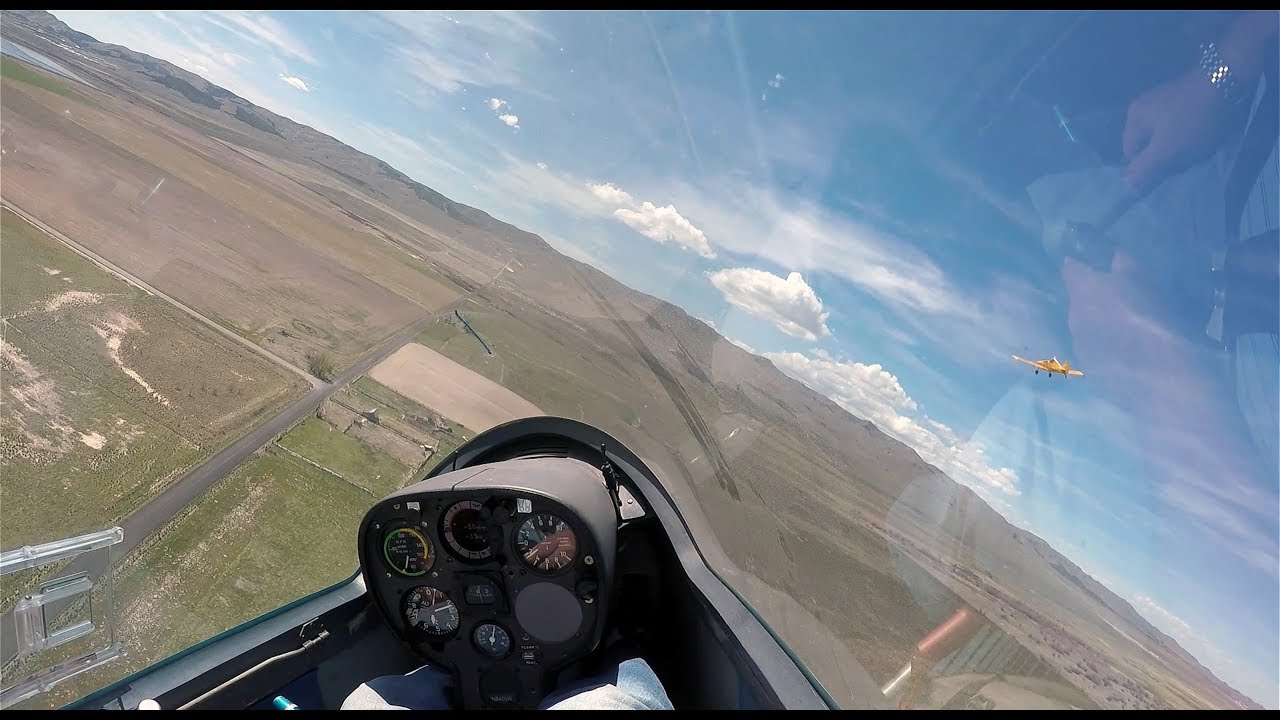 Glider Emergency Rope Break at 200ft Practice