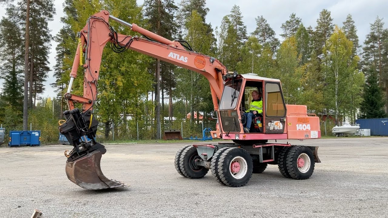 Köp Grävmaskin Atlas 1404 på Klaravik