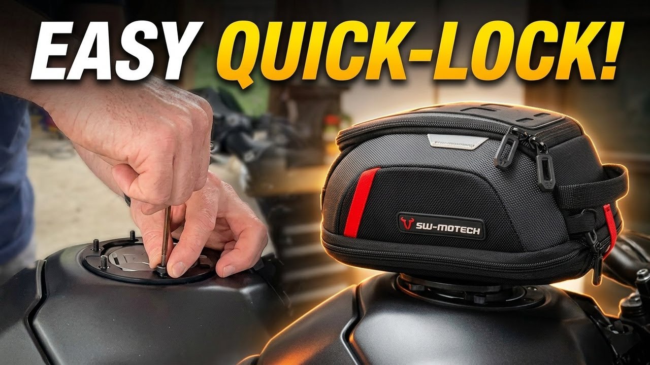 Лучшая сумка на бак мотоцикла? SW-Motech micro!