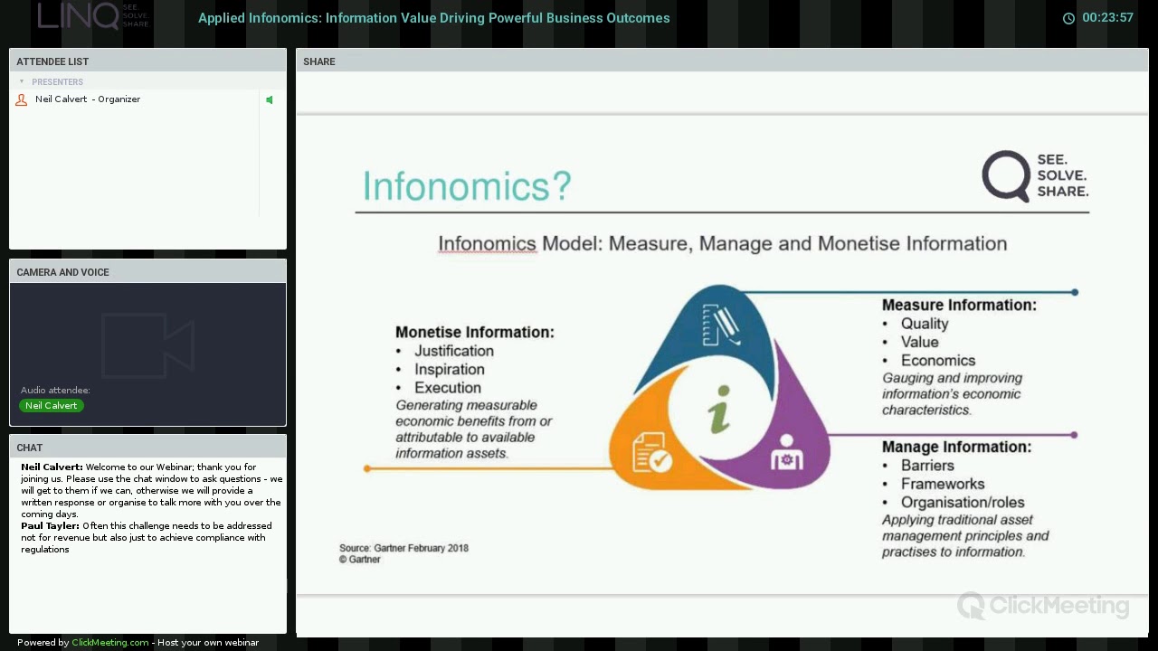 Applied Infonomics Webinar Recording
