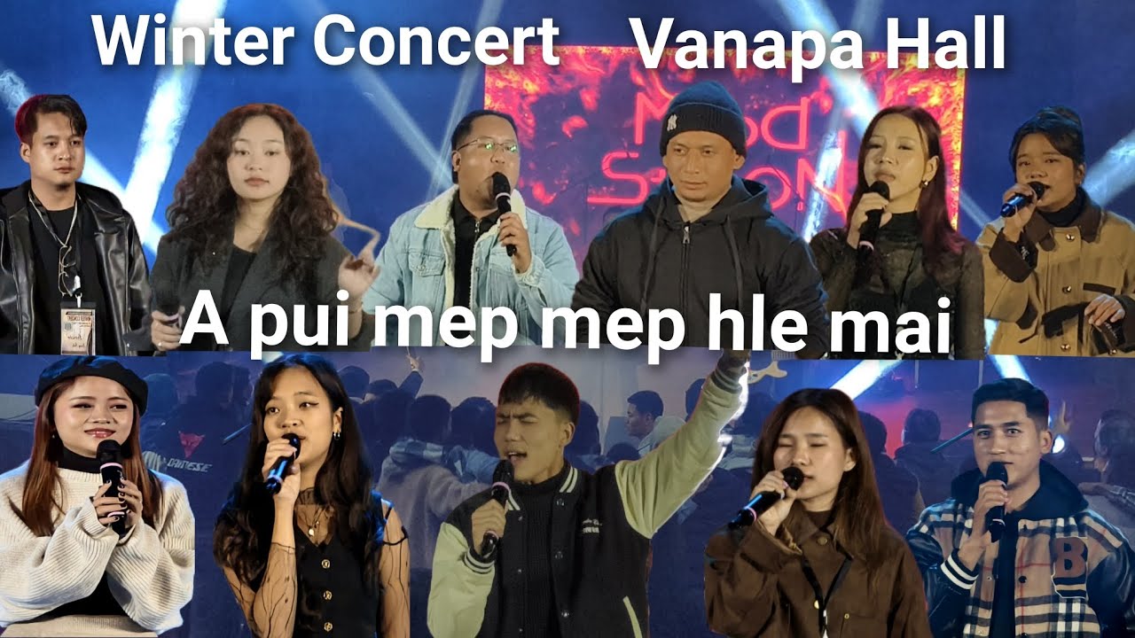Vanapa hall ah Winter Concert a pui hle. Zaithiam lar vek an zai.