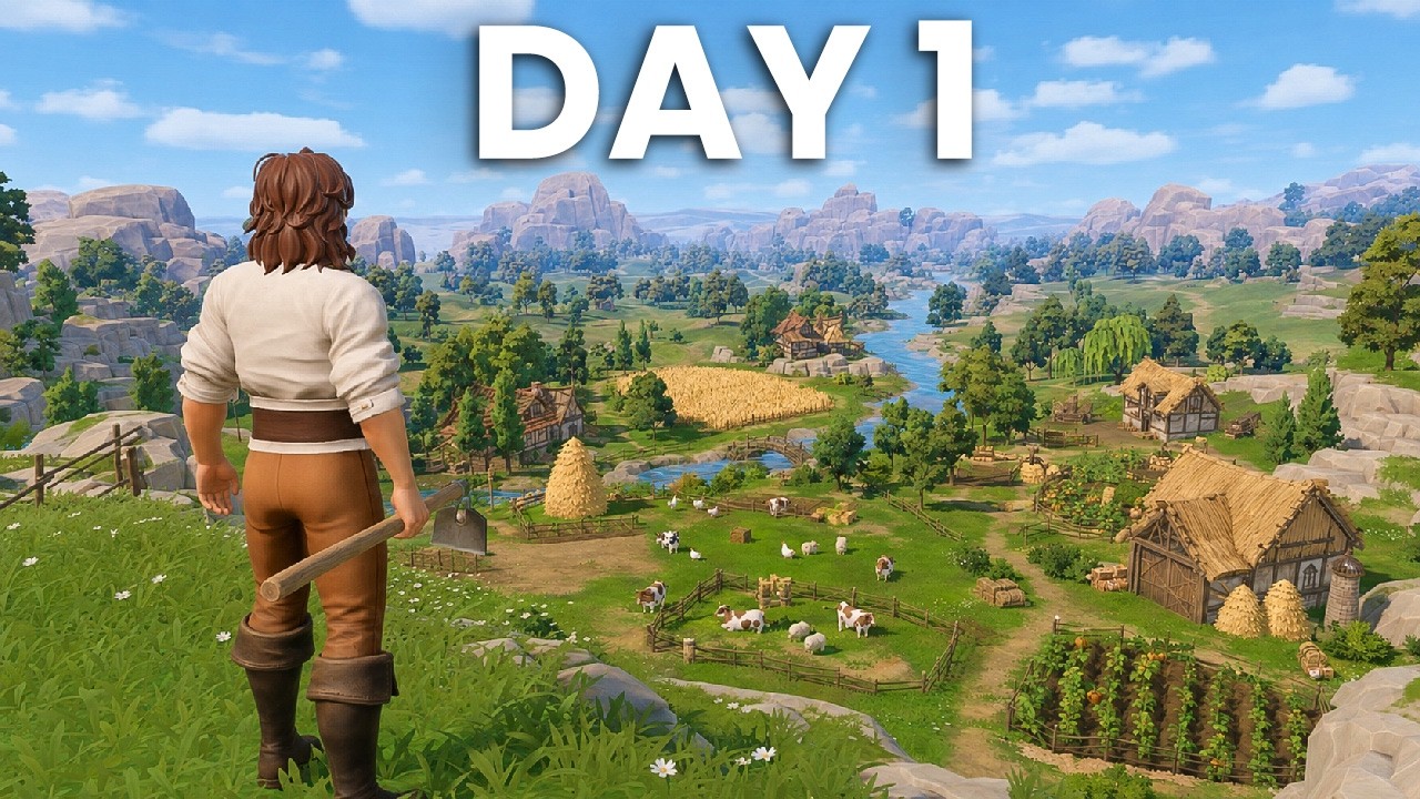 DAY 1 First Look at this Addicting NEW Medieval RPG
