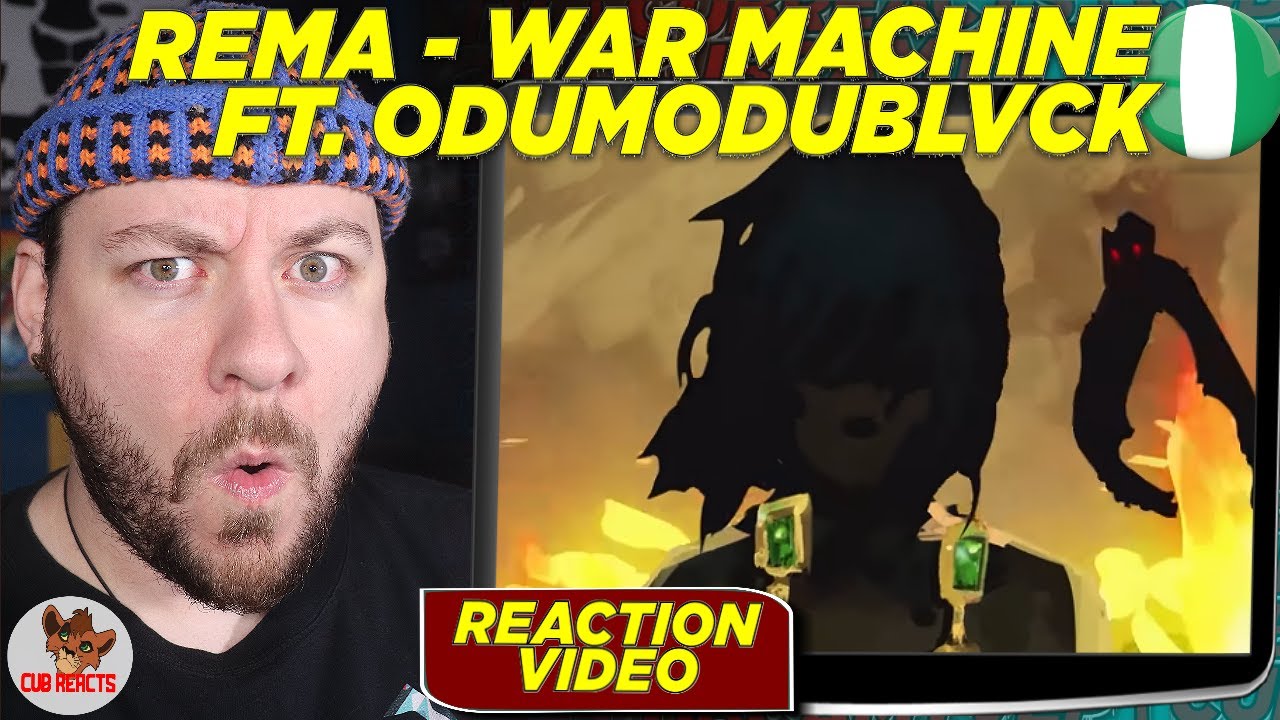 REMA & ODU! | Rema - ⁠WAR MACHINE ft. ODUMODUBLVCK | CUBREACTS UK ANALYSIS VIDEO