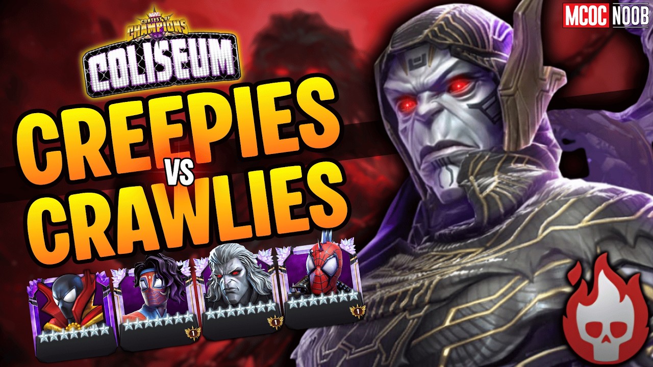 Best Creepies vs Crawlies Champions | Alliance Coliseum Saga Guide | MCOC