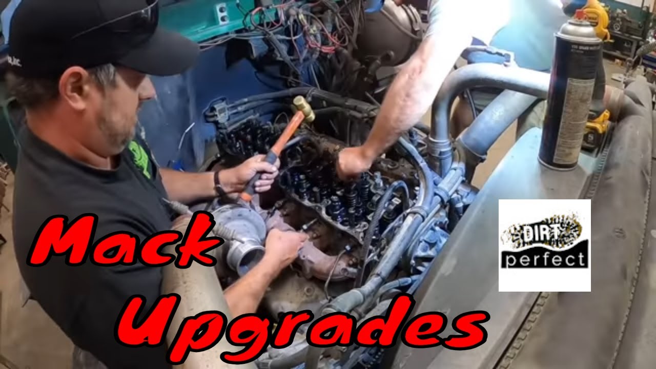 Much needed major engine upgrades for the mack and new injectors form@AreaDieselService