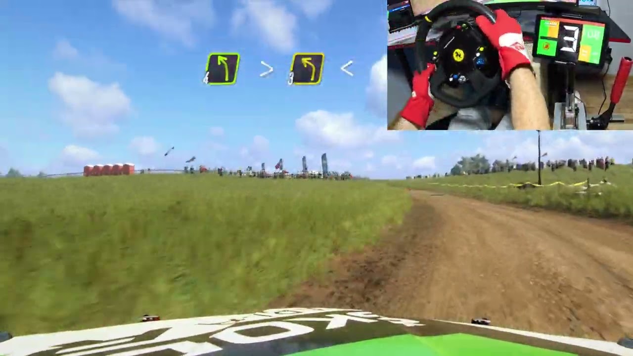 Dirt rally 2.0 Czarny las ŁĘCZNA COUNTY POLSKA Škoda Fabia R5 FLAT OUT
